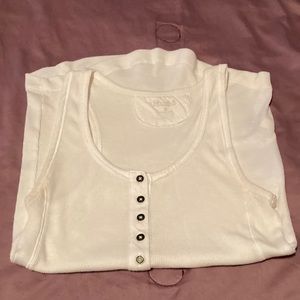 White MUDD Tank Top